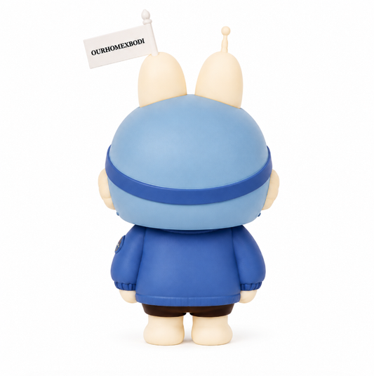 Aviator Bunny Candle