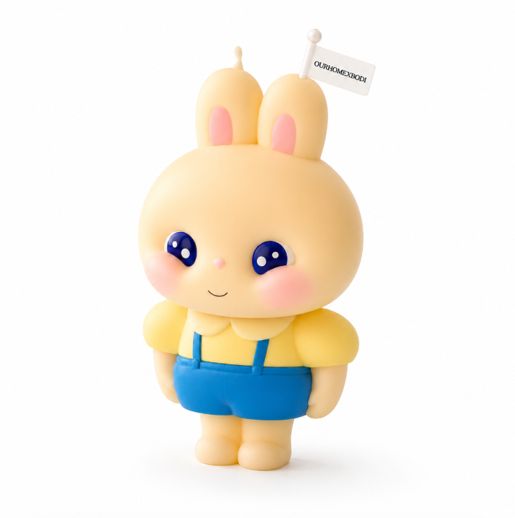 Classic Bodi Bunny Candle