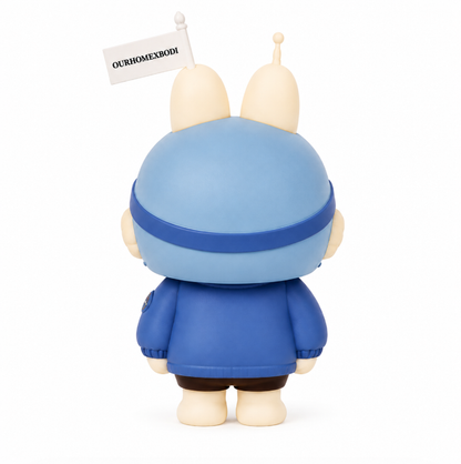 Aviator Bunny Candle