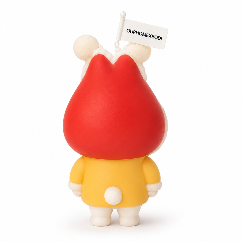 Red Hood Bunny Candle