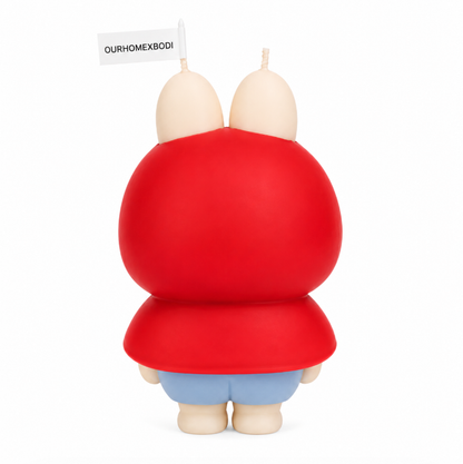 Red Hood Bunny Candle