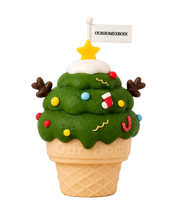 Christmas Tree Cone Candle